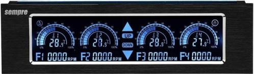 Controleur ventilateur PC  (SEMPRE MP-5TSLCD), Computers en Software, Computerkoelers, Gebruikt, Luchtkoeling, Ophalen of Verzenden
