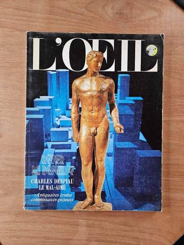 Revue d'art L'oeil octobre 1974 numéro 231 beschikbaar voor biedingen