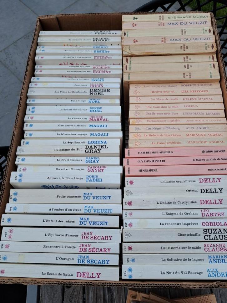 Lot de 57 livres  Tallendier en bon état, Livres, Romans, Utilisé, Enlèvement