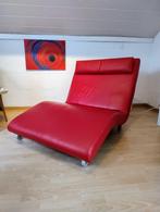 Design lederen Love Seat, Minder dan 150 cm, Modern, Gebruikt, Leer