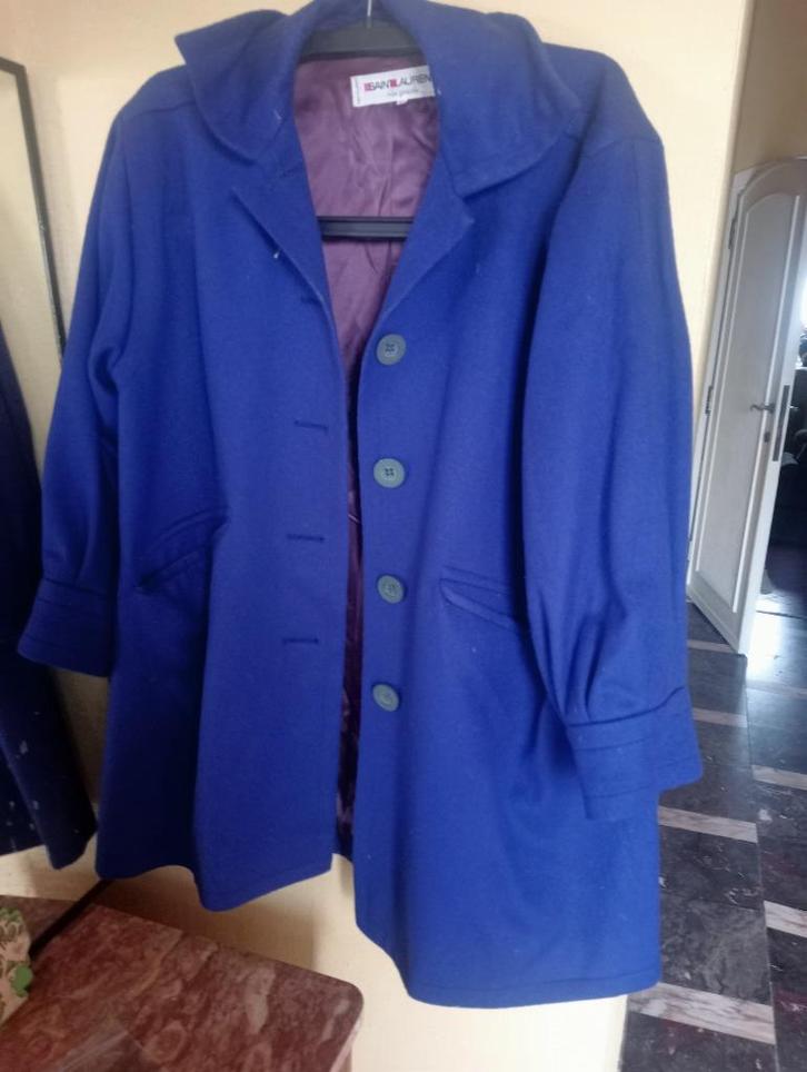 yves saint laurent, Kleding | Dames, Jassen | Winter, Zo goed als nieuw, Maat 38/40 (M), Blauw, Ophalen