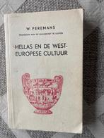 Hellas en de West-Europese cultuur, Ophalen of Verzenden, Gelezen, Willy Peremans