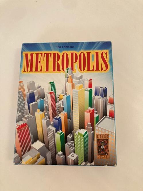 Metropolis, Hobby en Vrije tijd, Gezelschapsspellen | Kaartspellen, Zo goed als nieuw, Een of twee spelers, Drie of vier spelers