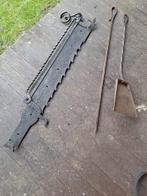 Outils pour feu ouvert (pelle, tisonnier, crémaillière), Enlèvement, Utilisé