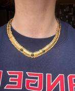 Halsketting 14K 585 massief goud 61,5g, Ophalen, Zo goed als nieuw, Goud, Goud