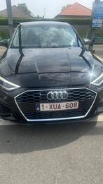 Audi A3 S line, Autos, 5 places, Carnet d'entretien, Hybride Électrique/Essence, Noir