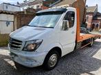 Mercedes Sprinter takelwagen, Auto's, Bestelwagens en Lichte vracht, Automaat, Euro 5, Stof, Zwart