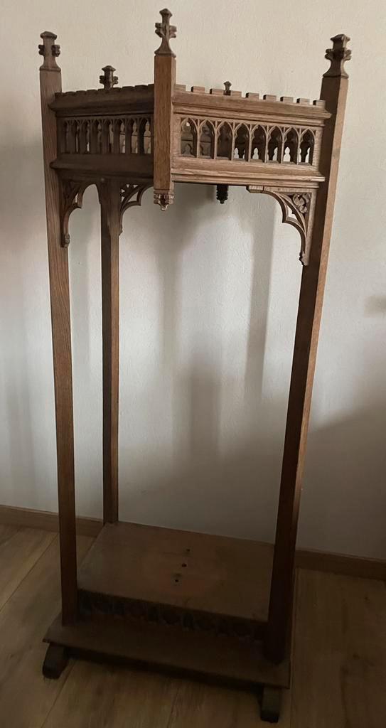 Antieke zeshoekige rechtopstaande console, Antiek en Kunst, Antiek | Religieuze voorwerpen, Ophalen