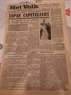 Het volk 15-16 augustus 1945, Verzamelen, Tijdschriften, Kranten en Knipsels, 1940 tot 1960, Krant, Verzenden