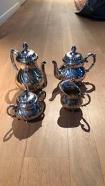 Verzilverd thee en koffie servies, Antiek en Kunst, Ophalen of Verzenden