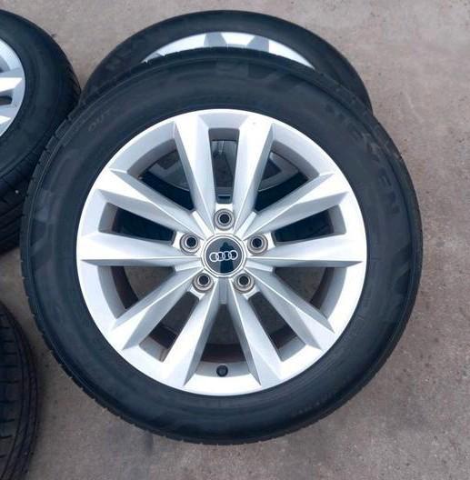 Velgen alu zomerbanden Audi A3 16inch 5x112 ET40 5mm🚖 , Auto diversen, Tuning en Styling, Ophalen