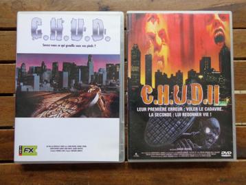 )))  C.H.U.D.  1 & 2  //  Horreur   (((, À partir de 12 ans, Enlèvement ou Envoi, Comme neuf, Monstres