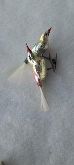 Duo vogels op nest oud kerstornament, Diversen, Ophalen of Verzenden