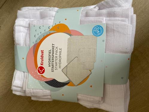 Starterspakket met tetradoeken en washandjes 11 stuks - NIEU, Kinderen en Baby's, Badjes en Verzorging, Nieuw, Overige typen, Overige merken