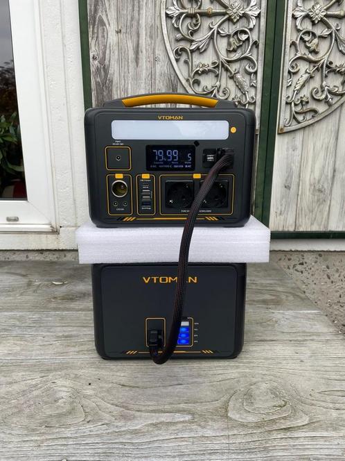 600W Powerstation 299Wh +640Wh Accu OFFGRID Thuisbatterij, Caravans en Kamperen, Caravanaccessoires, Nieuw, Verzenden