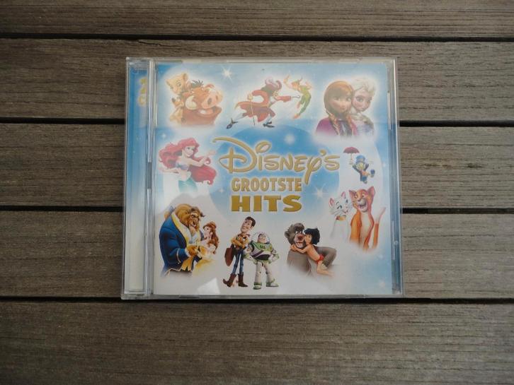 Disney's Grootste Hits (2 cd's), CD & DVD, CD | Enfants & Jeunesse, Comme neuf, Musique, Jusqu'à 2 ans, 3 à 5 ans, 6 à 9 ans, À partir de 10 ans