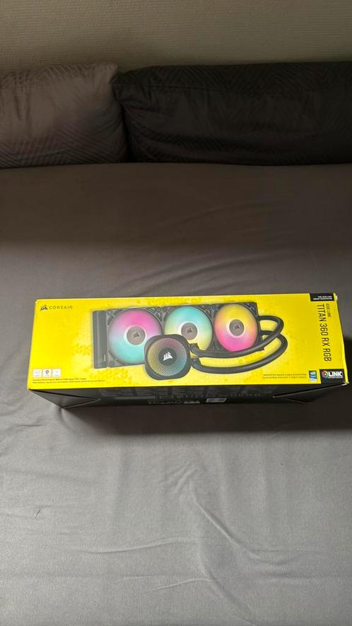 watercooling corsair icue 360 rgb – quasi neuf – 135€, Computers en Software, Computerkoelers, Gebruikt, Ophalen