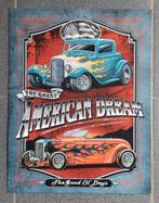 Muurdecoratie metalen plaat "American dream", Ophalen