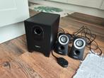 Logitech Z313 stereo 2.1 Speakerset met Subwoofer, Enlèvement, Utilisé, Canal audio 2.1, Logitech
