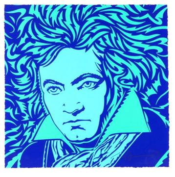 John Van Hamersveld, Beethoven, Fidelio, pop art beschikbaar voor biedingen