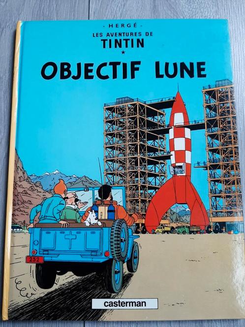 Tintin - Objectif lune, Livres, BD, Utilisé, Enlèvement ou Envoi