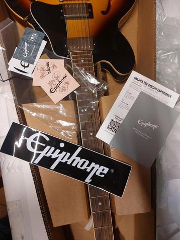 Epiphone ES-335 Vintage Sunburst, Enlèvement, Comme neuf