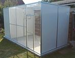 VOLIÈRE MET NACHTHOK 4 X 2 X 2 . ( NIEUW ), Dieren en Toebehoren, Ophalen, Zo goed als nieuw, Volière