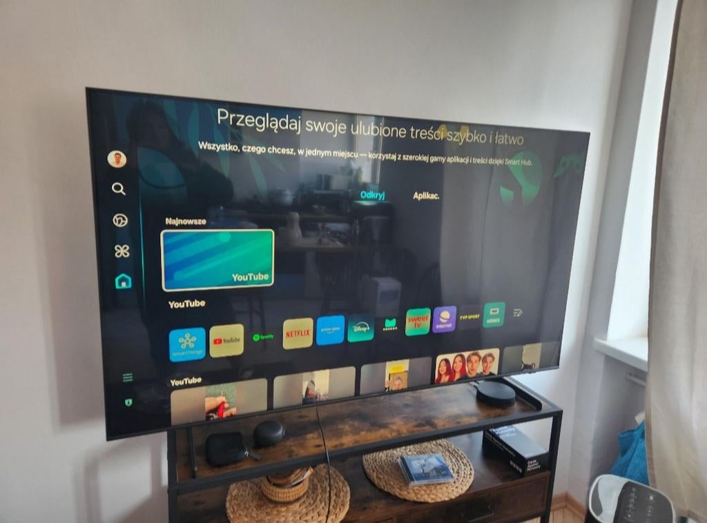 Samsung 55inch Smart TV 4K, Enlèvement ou Envoi
