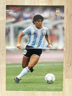 Poster Diego Maradona (Argentinië), Enlèvement ou Envoi, Comme neuf, Affiche, Image ou Autocollant