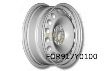 Ford Transit Connect velg staal (6.5J x 16") (zilver) (11/13, Auto-onderdelen, Banden en Velgen, Verzenden, Nieuw, Personenwagen