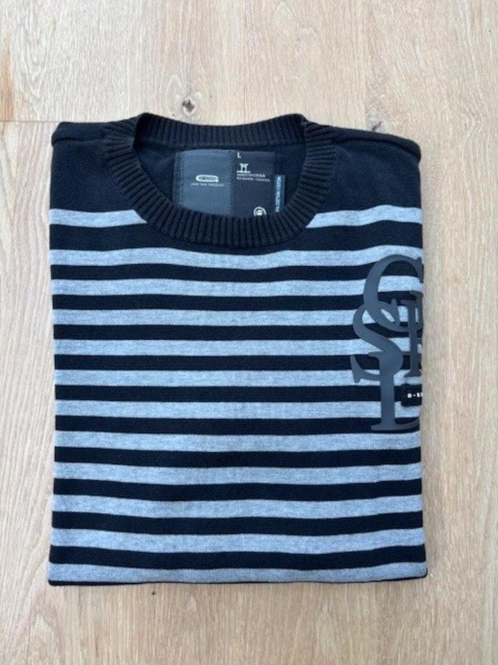 Supermooie gestreepte trui (M/L) van G-star raw – Nieuw, Kleding | Heren, Truien en Vesten, Zo goed als nieuw, Maat 48/50 (M)