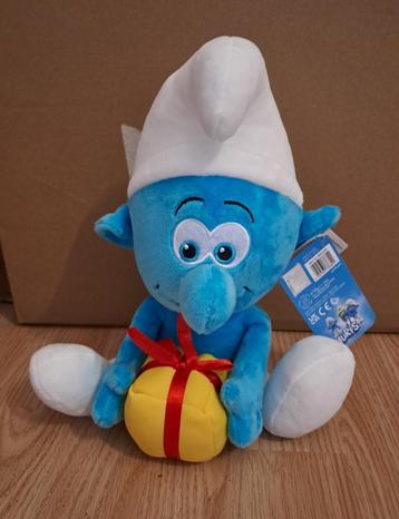 De Smurfen The Smurfs knuffel Pakjessmurf 30cm nieuwstaat beschikbaar voor biedingen