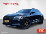 Audi e-tron e-tron 55 quattro advanced Pro Line Plus 95 kWh, Auto's, Audi, Automaat, Zwart, 408 pk, Zwart