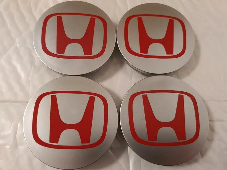 4x 69 mm Honda wieldoppen naafdoppen, Auto diversen, Wieldoppen, Nieuw, Ophalen of Verzenden