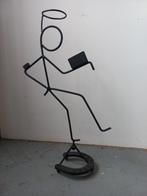 "Le Saint" en Fer forgé noir. Qql traces de rouille., Ophalen
