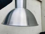 Grote hanglamp aluminium, Ophalen, Gebruikt, 50 tot 75 cm, Industrieel, strak-modern