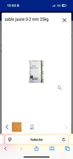 Sable jaune a maconner, Jardin & Terrasse, Sable, Enlèvement ou Envoi, Comme neuf