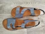 Rieker sandalen maat 37 blauw plat, Ophalen, Zo goed als nieuw, Blauw