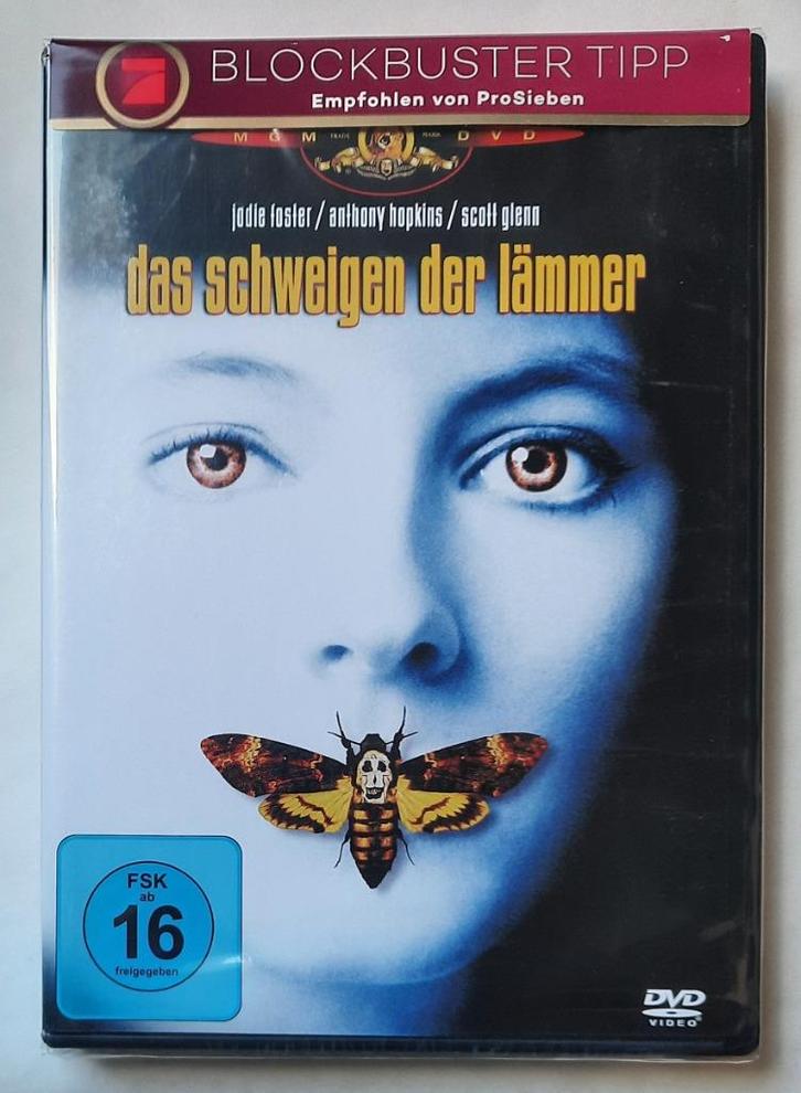 Das Schweigen der Lämmer (Hopkins/Foster) neuf sous blister, Cd's en Dvd's, Dvd's | Horror, Nieuw in verpakking, Vanaf 16 jaar