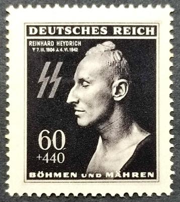 Dt.Reich: Reinhard Heydrich (Bohemen & Moravië)1943 POSTFRIS