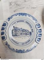 Zwevezele asbak cendrier Delfts Blauw Restaurant Eikenhof, Enlèvement ou Envoi