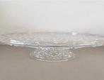 Vintage taartplateau, Antiek en Kunst, Antiek | Glaswerk en Kristal, Ophalen of Verzenden