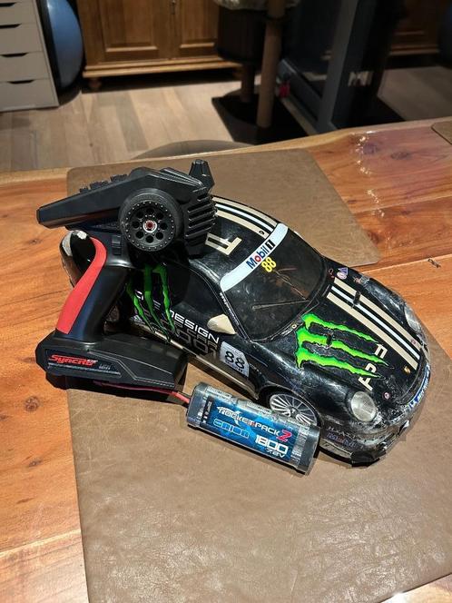 Tamiya TT01 Porsche GT met verlichting, Hobby en Vrije tijd, Modelbouw | Auto's en Voertuigen, Gebruikt, Auto, Tamiya, Ophalen
