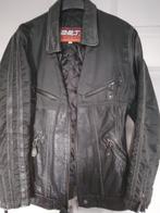 Vintage vest zino enjudy nylon en leder, Taille 36 (S), Noir, Porté, Envoi