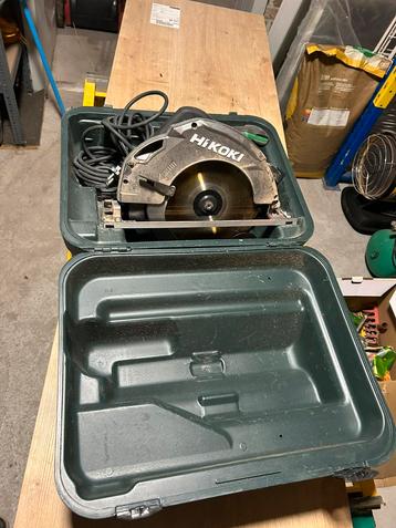 Cirkelzaag hikoki, Doe-het-zelf en Bouw, Gereedschap | Zaagmachines, Ophalen, Zo goed als nieuw, Cirkelzaag