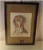 Mooie Tekening 'Tarzan de Hond' - gesigneerd, Ophalen of Verzenden