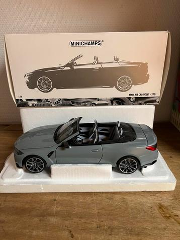 Blw m4 cabriolet 2021 minichamps 1:18 beschikbaar voor biedingen