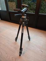Manfrotto Professional tripod 055B/0930 + balhoofd 141RC, Audio, Tv en Foto, Ophalen, Gebruikt