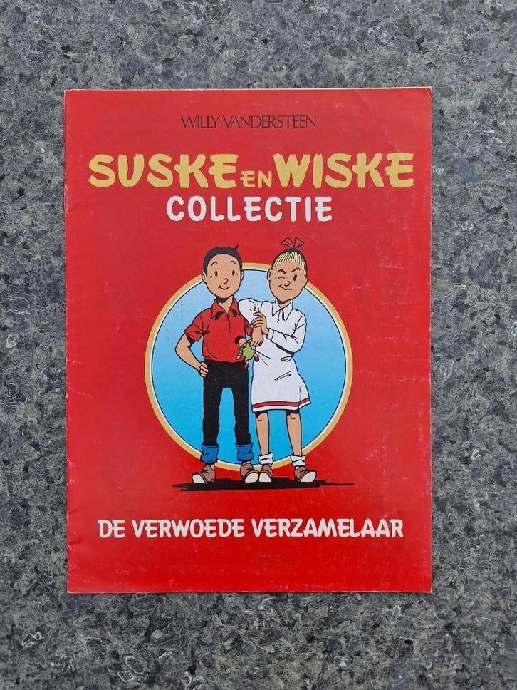 Vandersteen Suske Wiske - Folder Verwoede verzamelaar (1989), Verzamelen, Stripfiguren, Gebruikt, Overige typen, Suske en Wiske