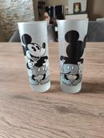 Glazen van Mickey en Minnie mouse, Verzamelen, Disney, Zo goed als nieuw, Ophalen